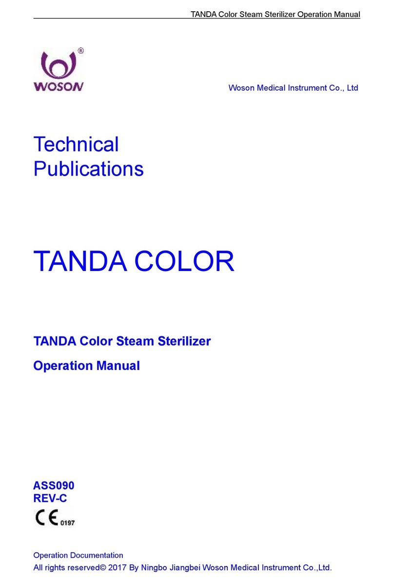 Woson Medical Instrument Co., Ltd TANDA COLOR Operation manual Woson Medical Instrument Co., Ltd TANDA COLOR Operation manual