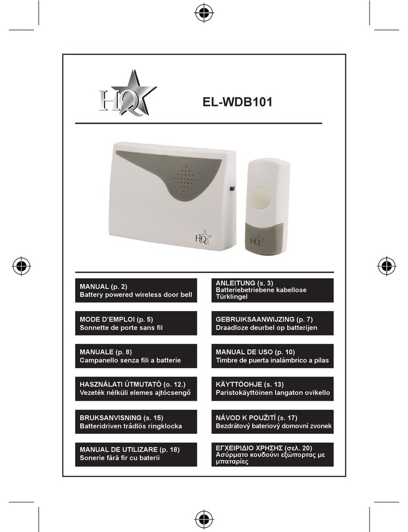 HQ EL-WDB101 manual