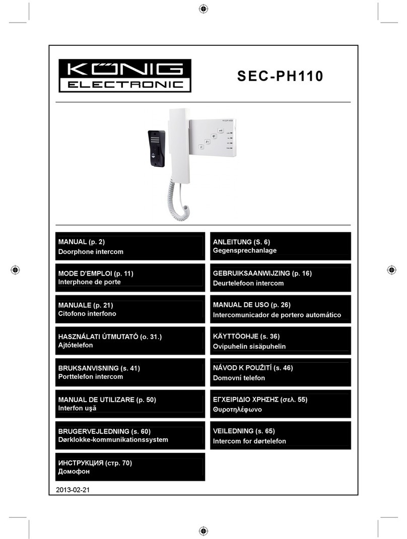 Konig SEC-PH110 manual