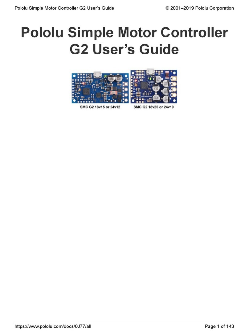 Pololu G2 user guide