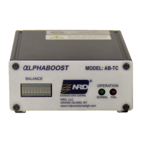 NRD Alphaboost AB-TC-1 Installation operation & maintenance