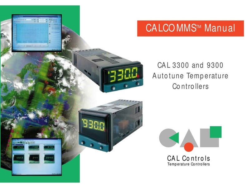 CAL Controls CALCOMMS 9300 manual