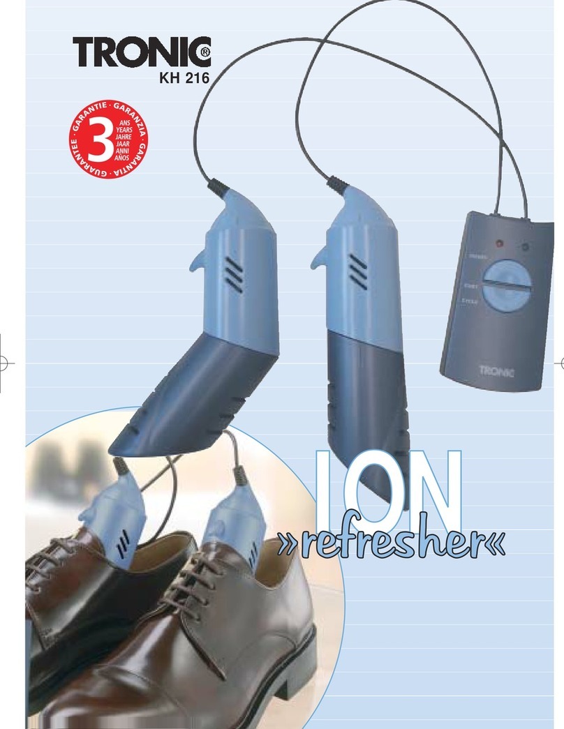 Tronic KH 216 ION Refresher User manual
