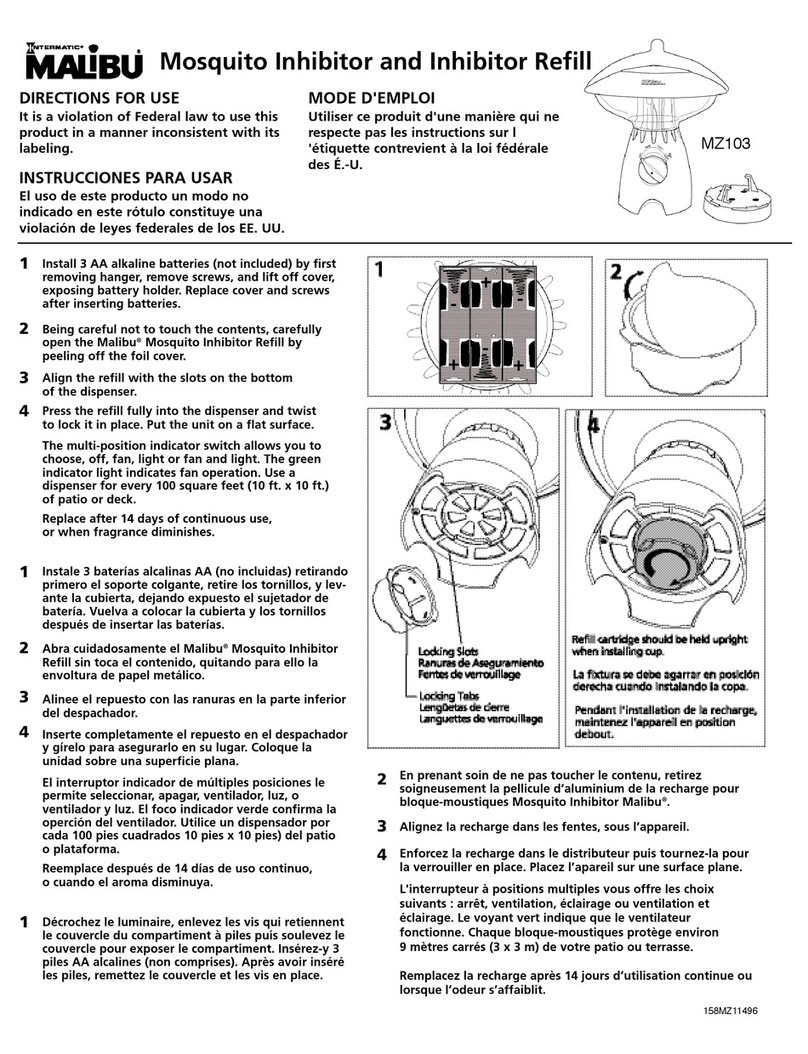 Intermatic Malibu MZ103 Directions for use