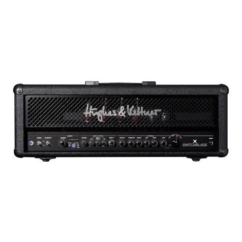 Hughes & Kettner SWITCHBLADE TSC Head 100 User manual