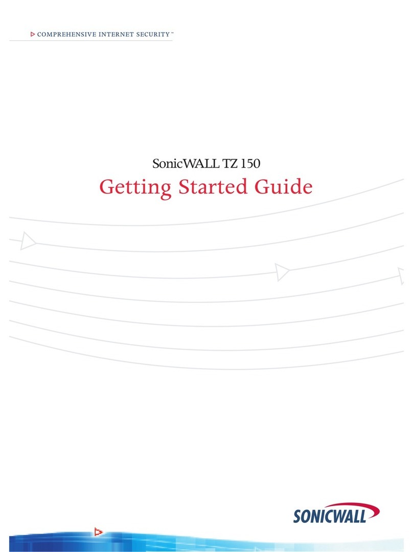 SonicWALL TZ 150 Wireless User manual