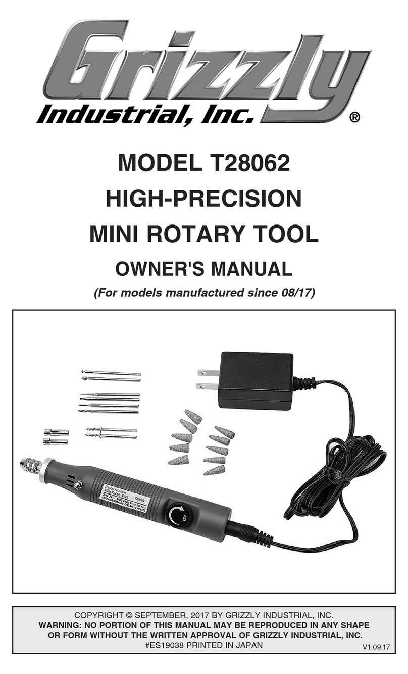 Grizzly T28062 User manual Grizzly T28062 User manual