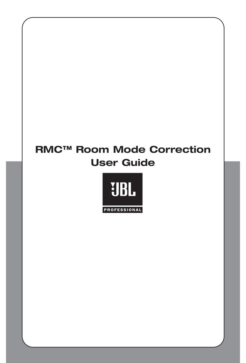 JBL Room Mode Correction user guide