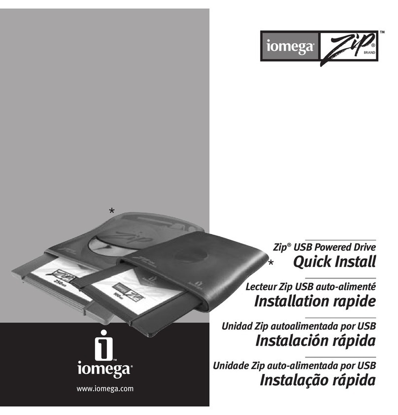 Iomega Zip USB Powered Drive Quick install