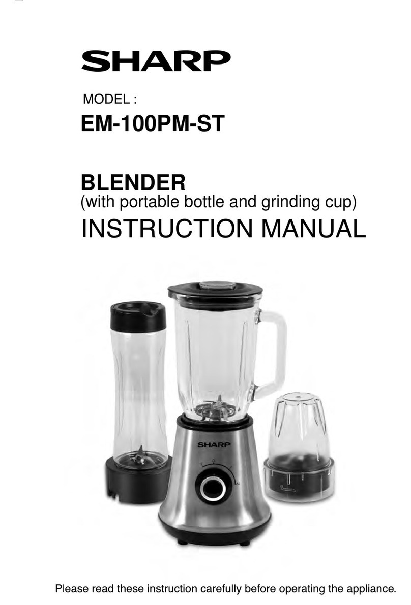 Sharp EM-100PM-ST User manual