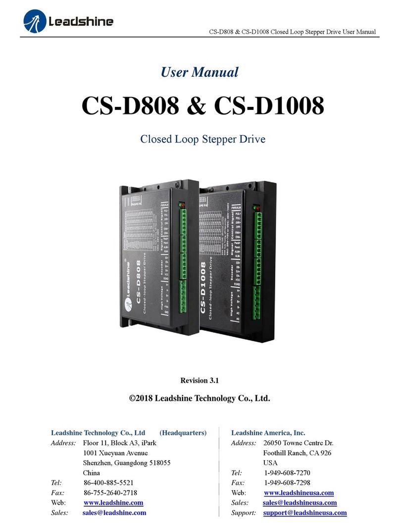 Leadshine Technology Co. CS-D1008 user manual