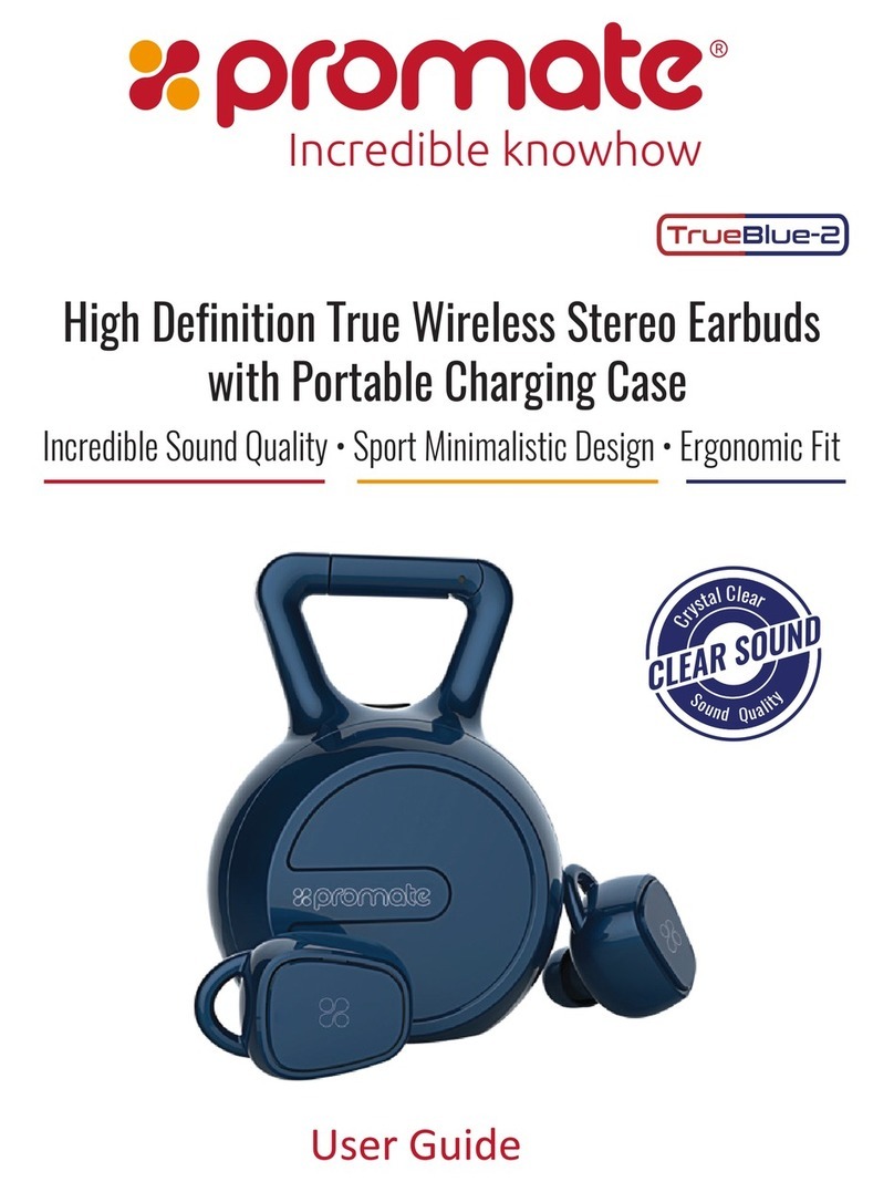 Promate TrueBlue-2 User manual