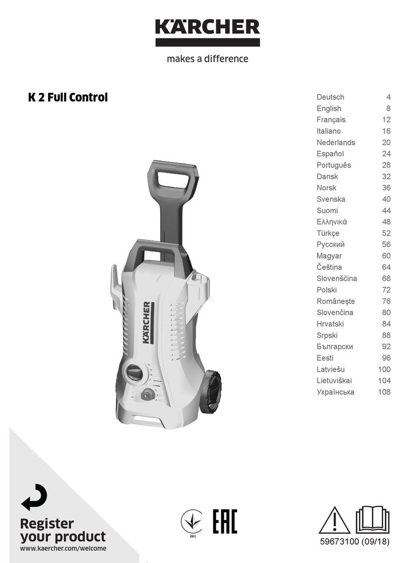 Kärcher K 2 Full Control User manual