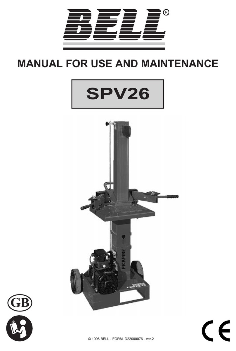 Bell SPV26 Manual for use and maintenance Bell SPV26 Manual for use and maintenance
