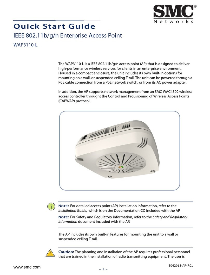 SMC Networks WAP3110-L User manual