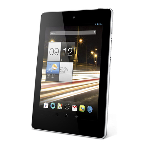Acer Iconia A1-810 Original instructions Acer Iconia A1-810 Original instructions