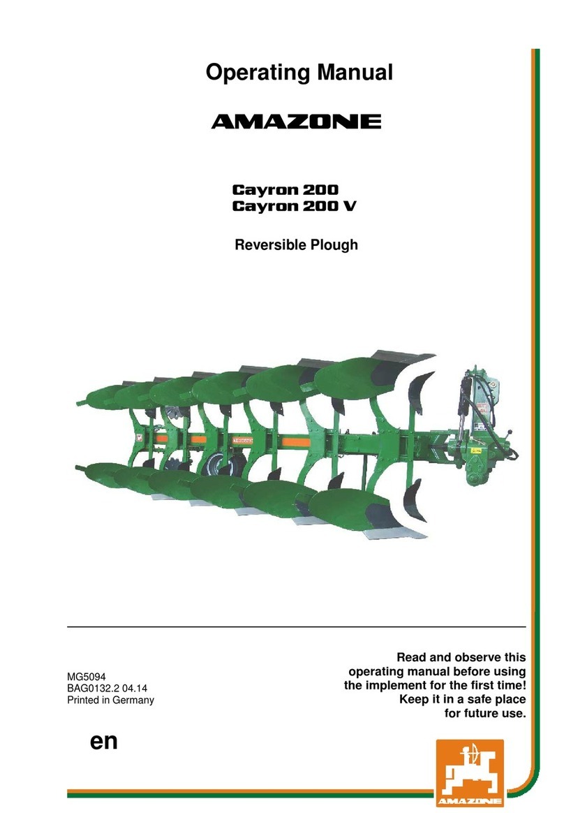 Amazone Cayron 200 User manual