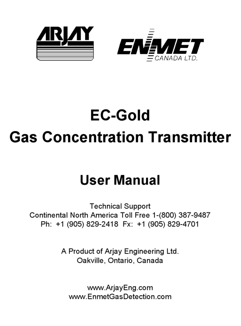 ARJAY ENGINEERING EC-Gold Dual User manual