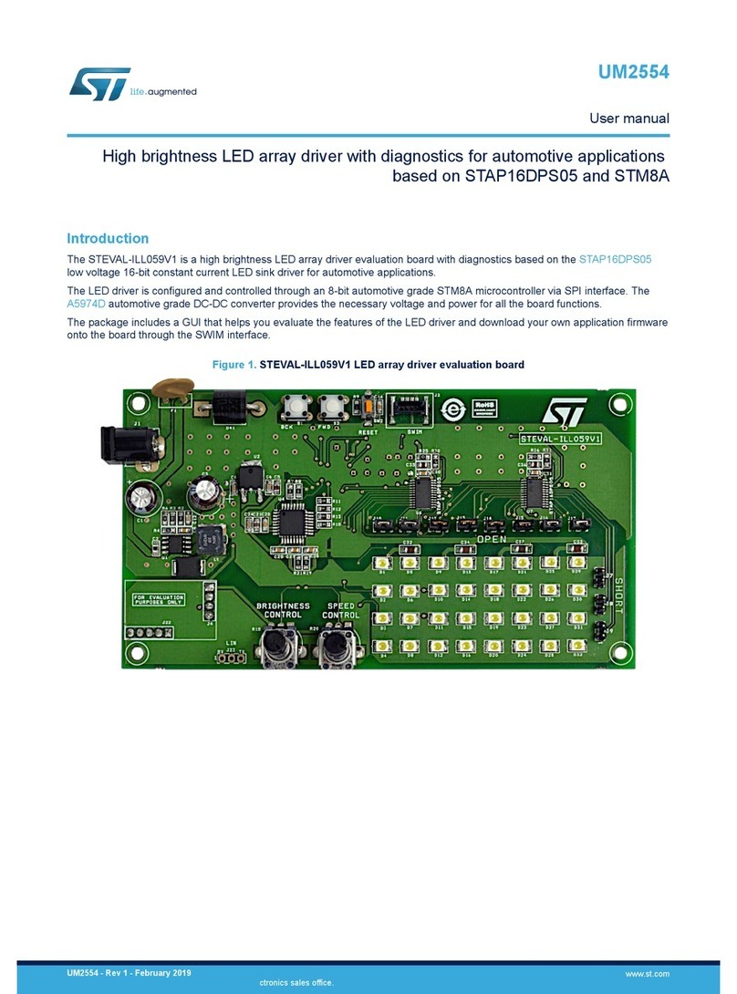 ST STEVAL-ILL059V1 User manual