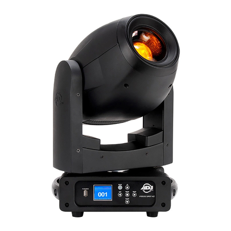 ADJ FOCUS SPOT 4Z User manual