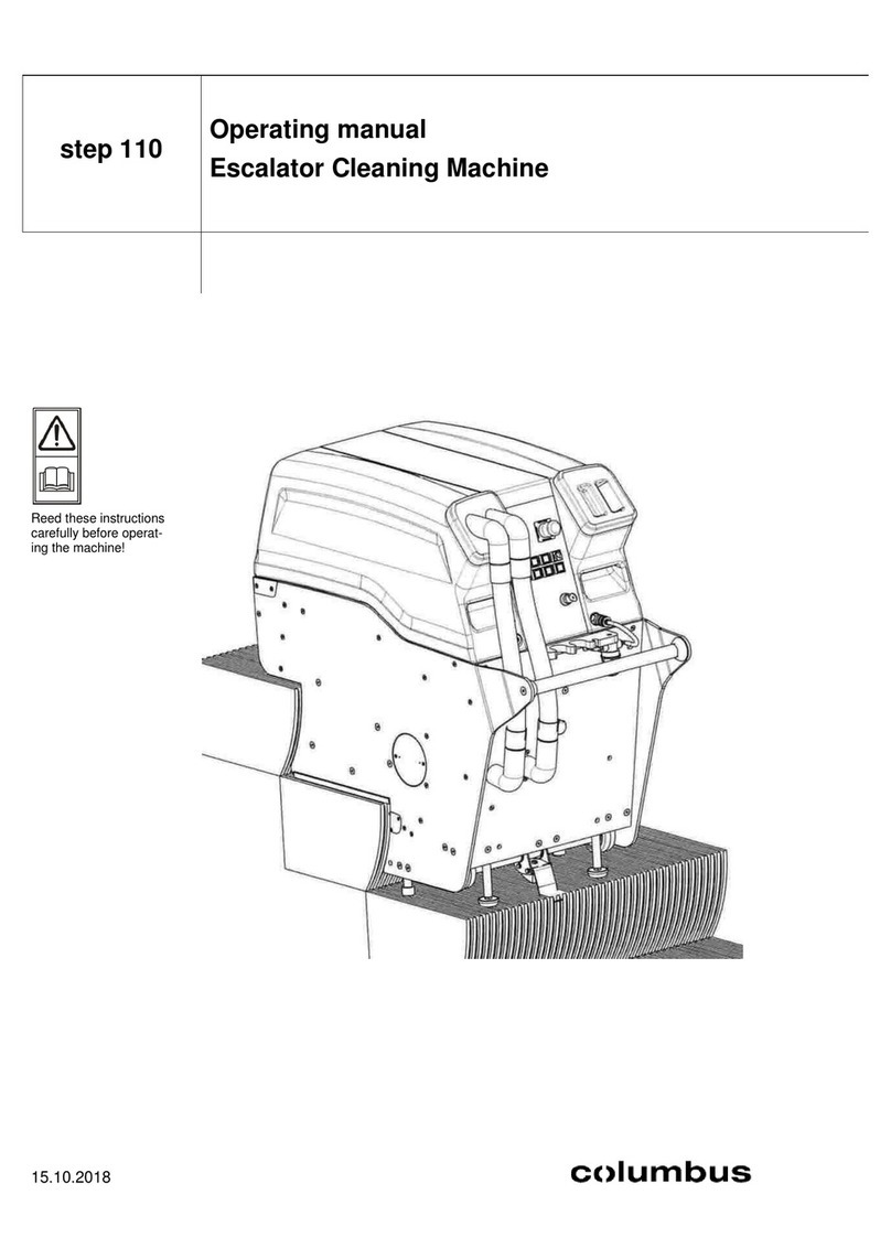 Columbus step 110 User manual