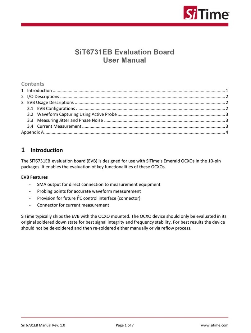SiTime SiT6731EB user manual