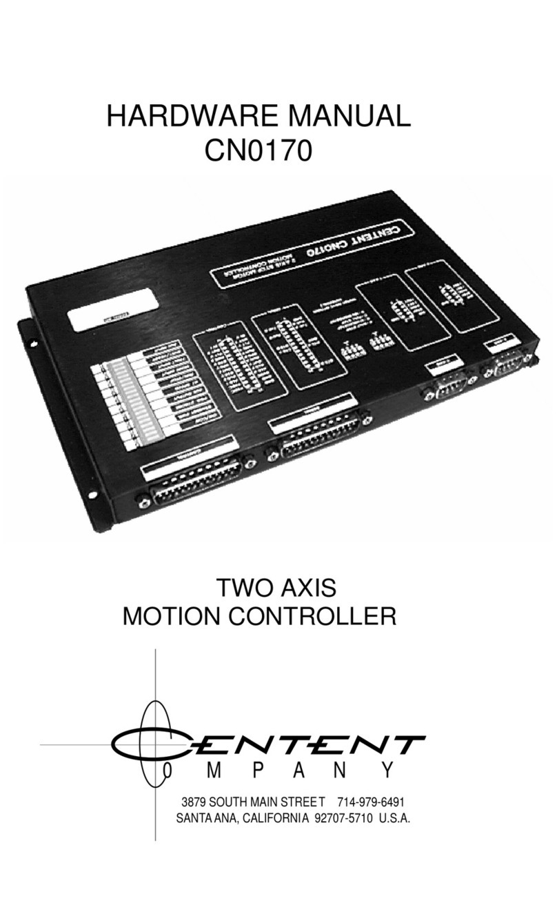 CENTENT CN0170 Hardware manual