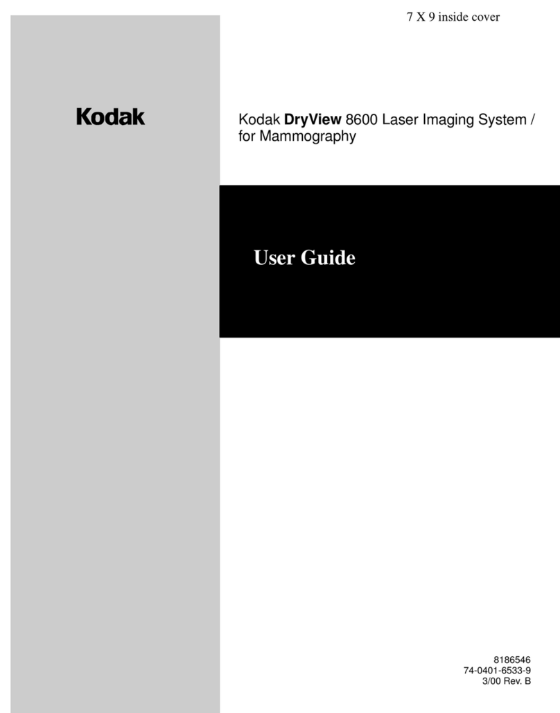 Kodak Kodak DryView 8600 User manual