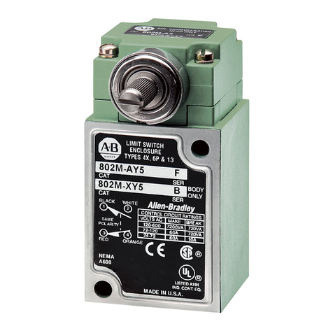 Allen-Bradley 802M installation instructions