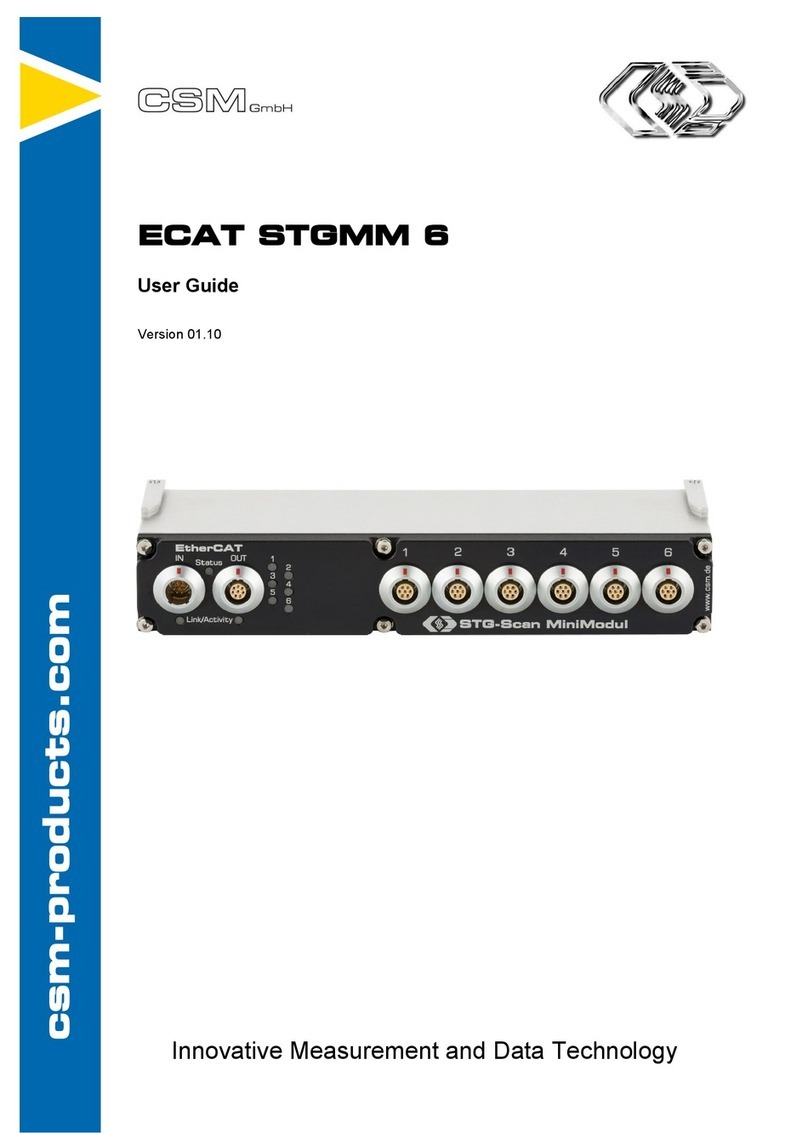 CSM ECAT STGMM 6 user guide