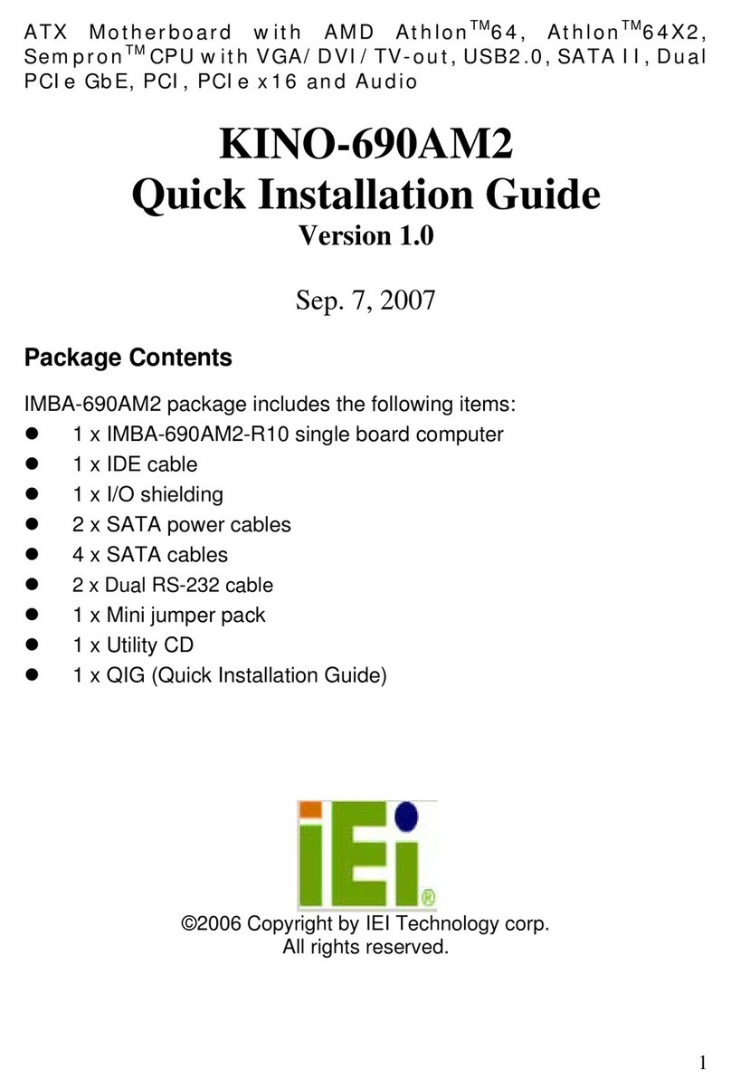 IEI Technology KINO-690AM2 User manual