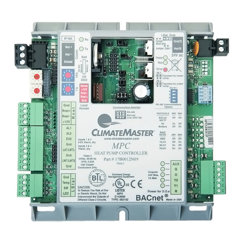 ClimateMaster MPC Installation guide