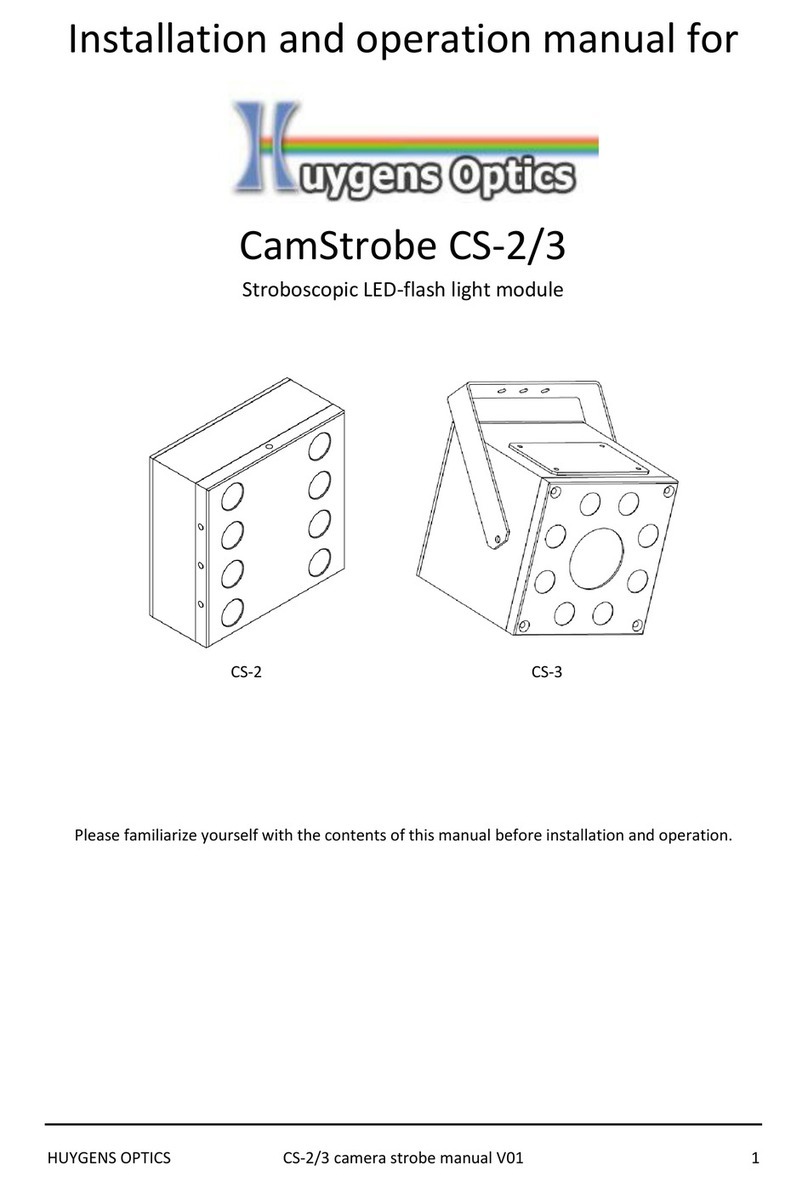 Huygens Optics CamStrobe CS-2 Installation and operation manual Huygens Optics CamStrobe CS-2 Installation and operation manual