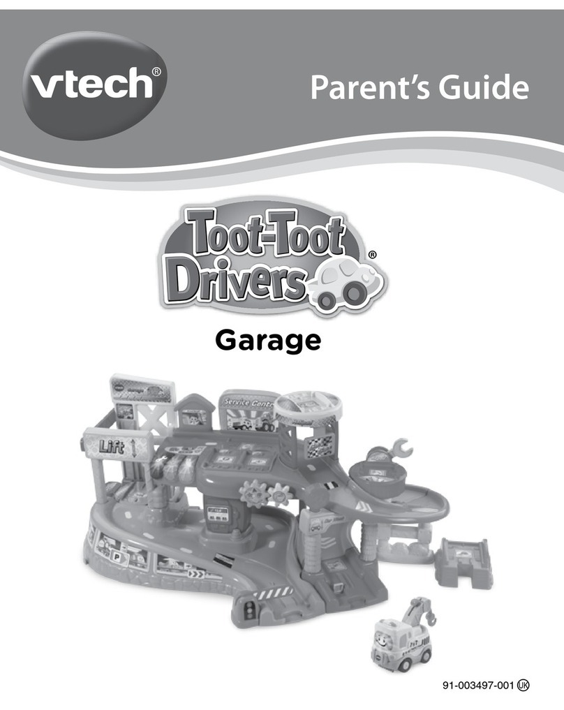 V-tech Toot-Toot Drivers Garage Assembly Instructions
