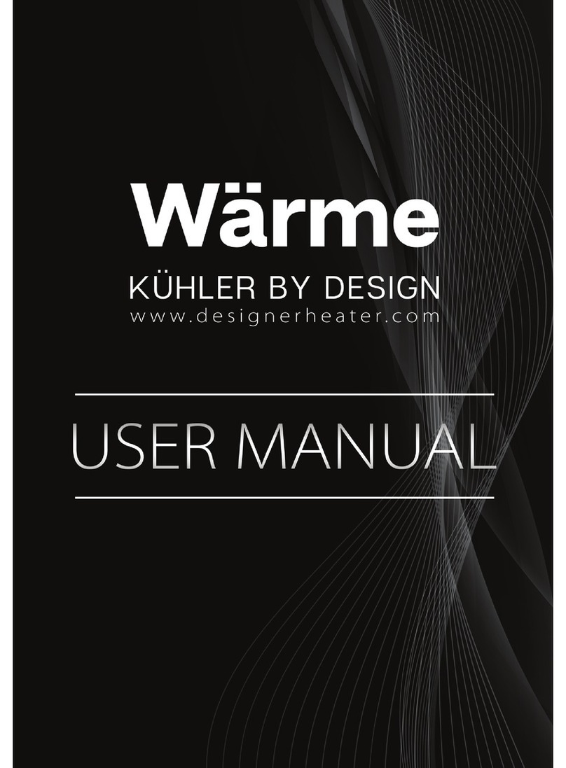 Wärme WH-24P user manual