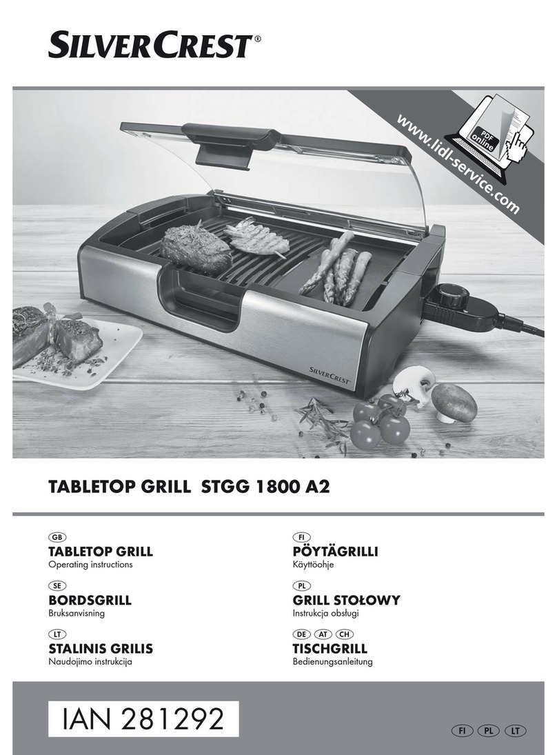 Silvercrest STGG 1800 A2 User manual