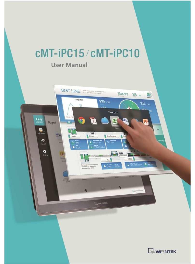 weintek cMT-iPC15 user manual