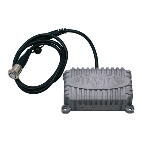 Jensen JAHD240BT User manual