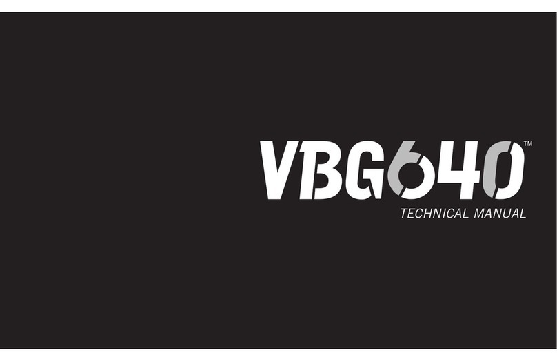 Pro-Cut VBG640 User manual