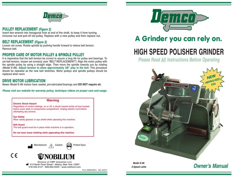 Demco E-96 owner's manual