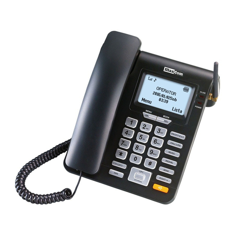 Maxcom MM28D HS User manual