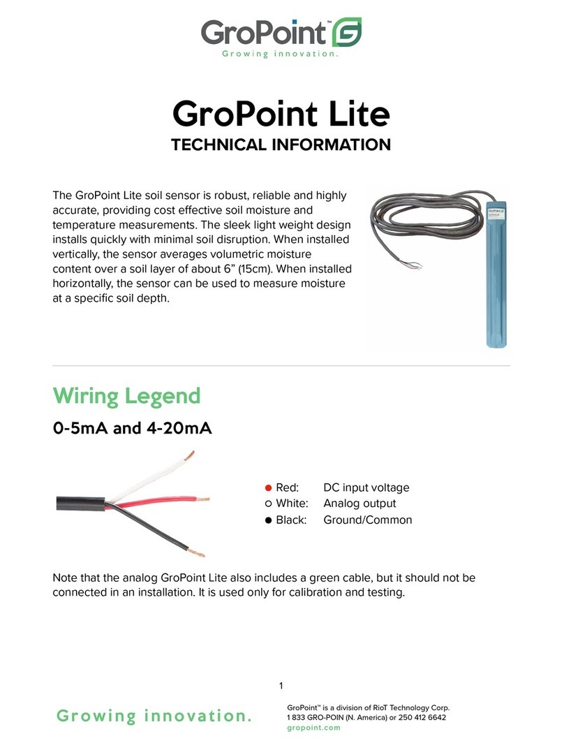 GroPoint Lite technical information