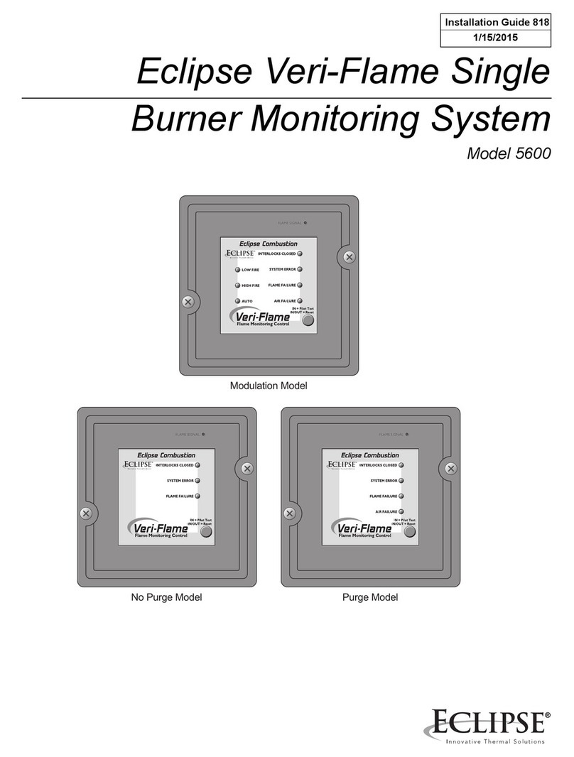 Eclipse 5600 No Purge User manual