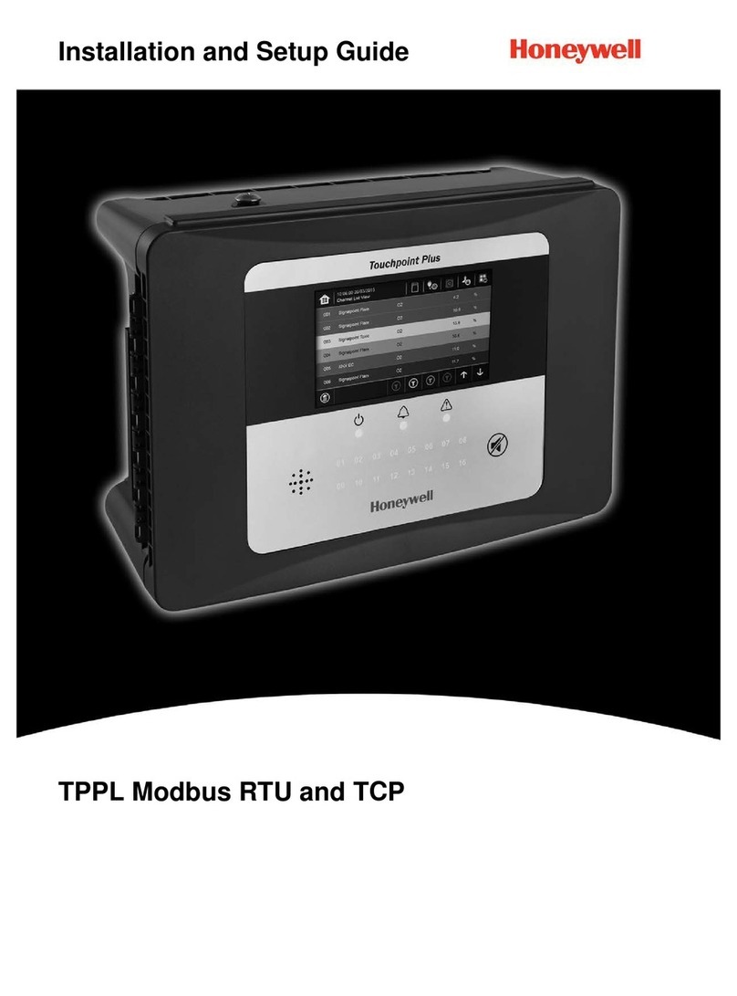 Honeywell TPPL Modbus TCP Assembly instructions