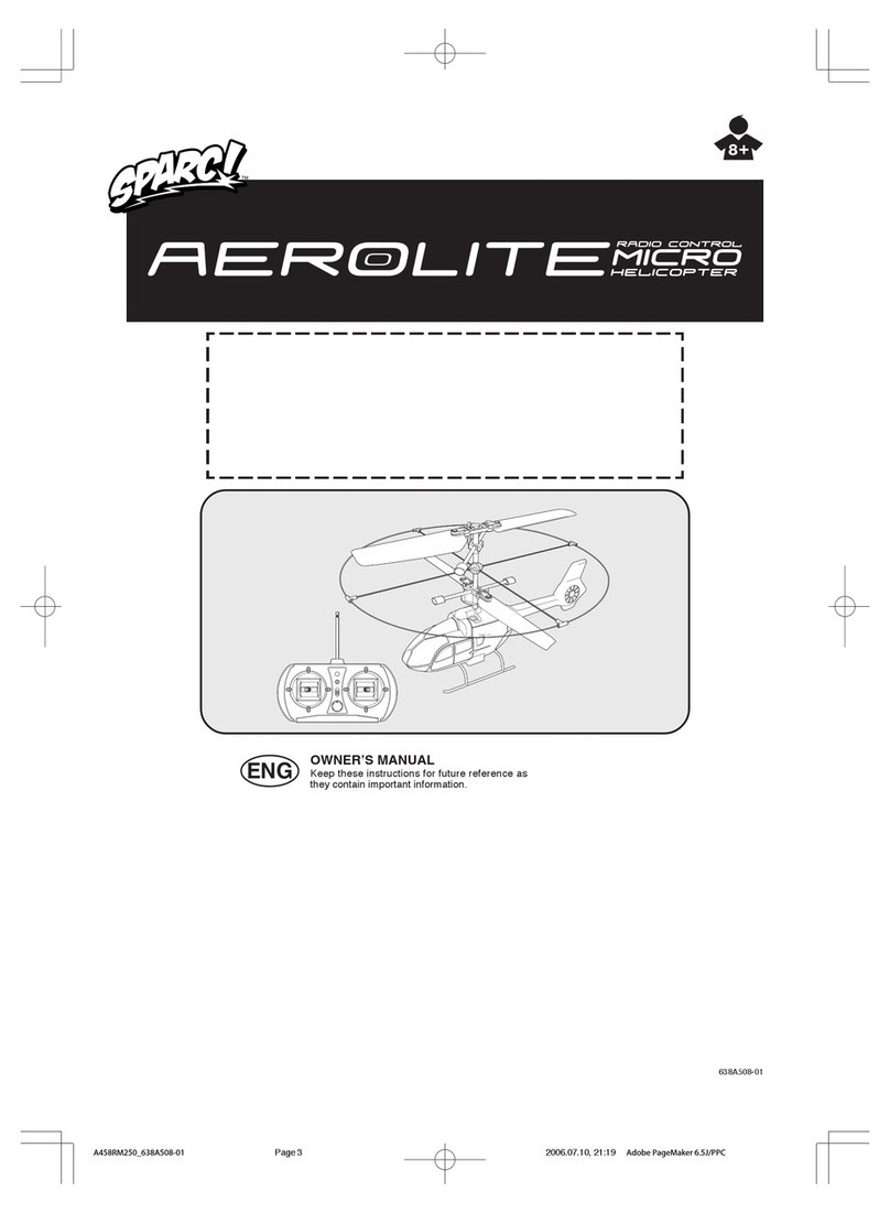 Taiyo R/C AEROLITE User manual