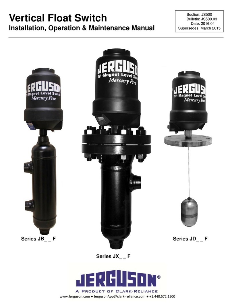 Jerguson JB**F Series Instruction manual