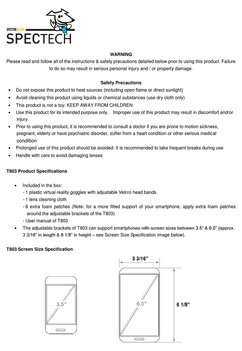 Spectech T803 manual