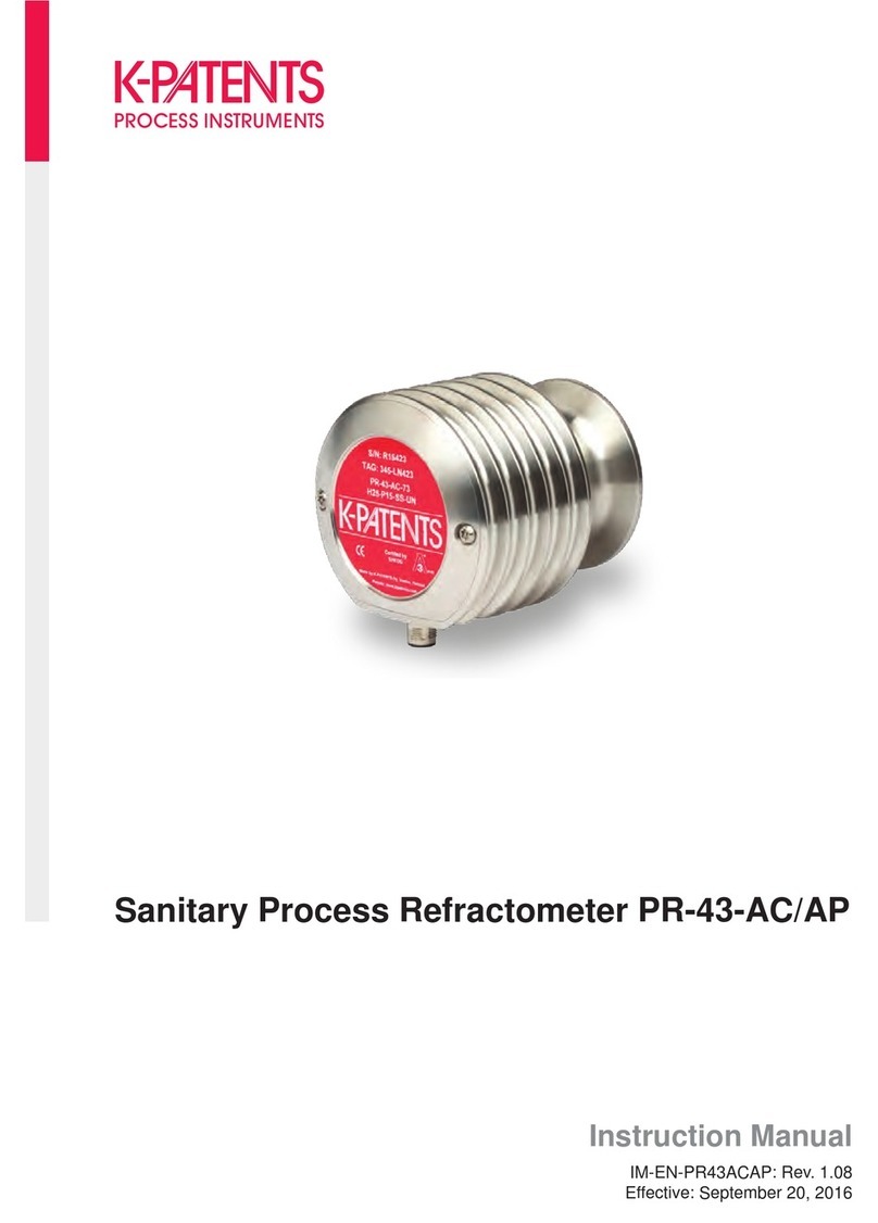 K-Patents PR-43-AC instruction manual