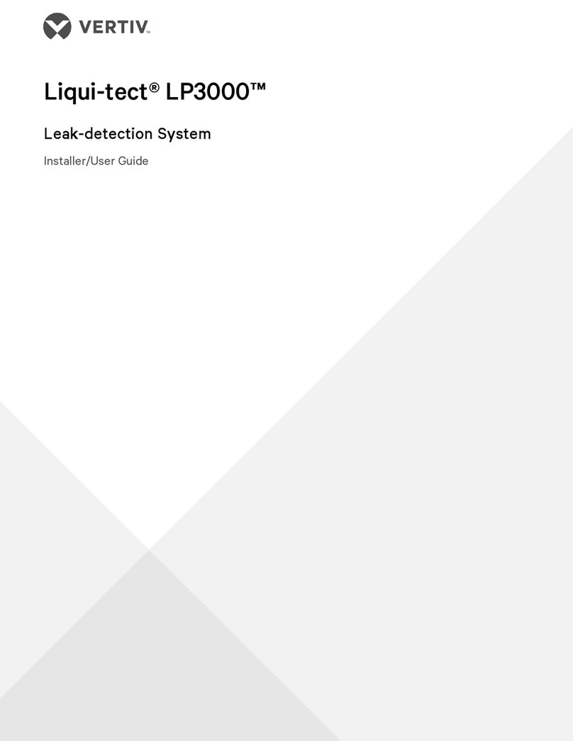 Vertiv Liqui-tect LP3000 Installation and maintenance instructions