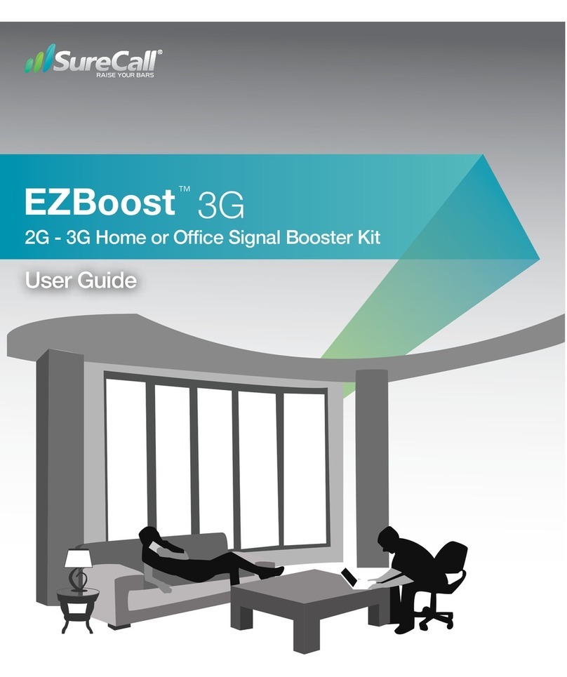 SureCall EZBoost 3G User manual
